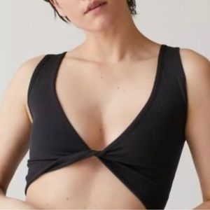 UO | Twist Reversible Ribbed Bra Top